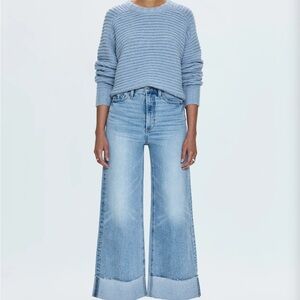 Pistola Light Blue Wide Leg Jeans